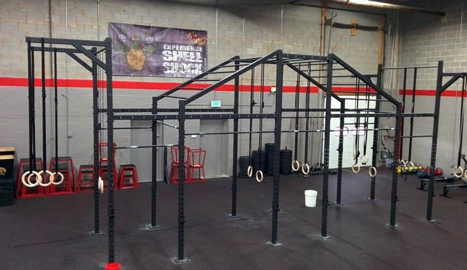 Extends outward and away from the Rig, which keeps the center space of your Rig open, saving a pullup space as well