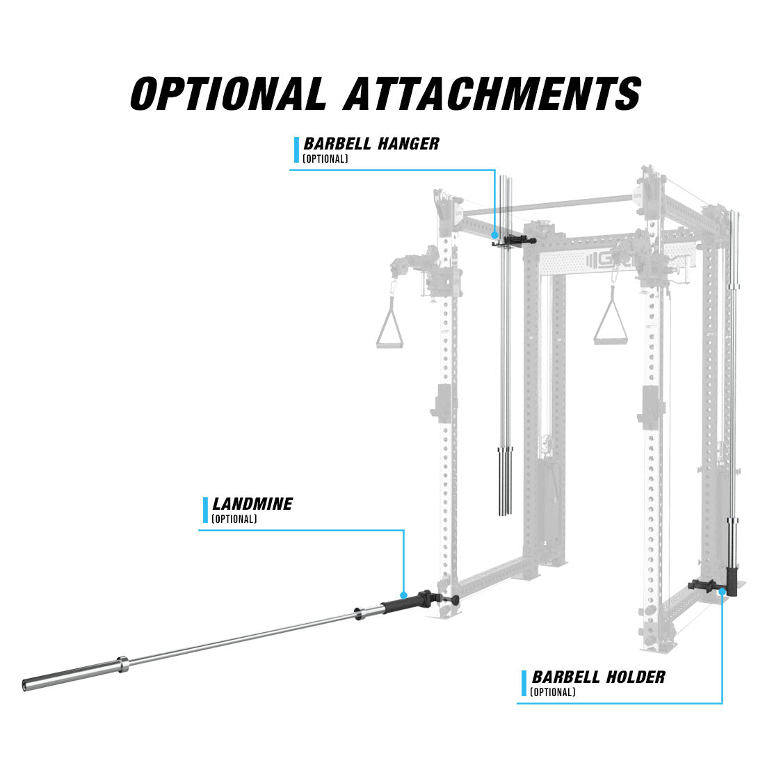 optional attachments