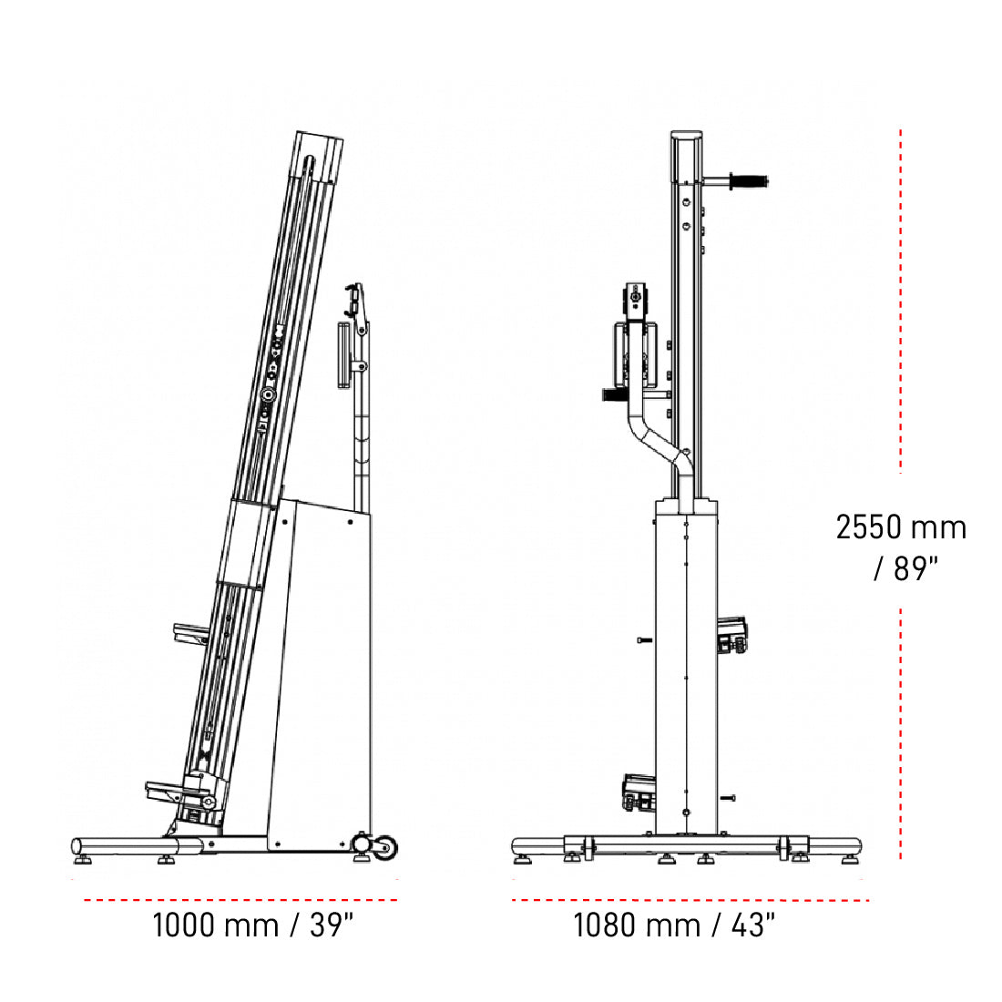 Xebex Fitness Vertical Climber 3.0 Smart Connect