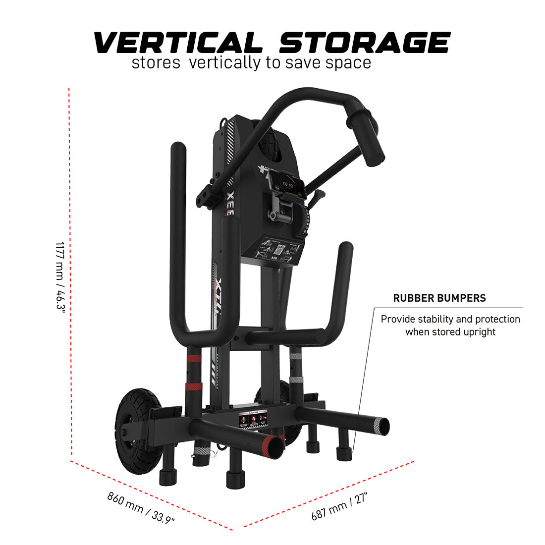 Xebex Fitness XT4 Sled