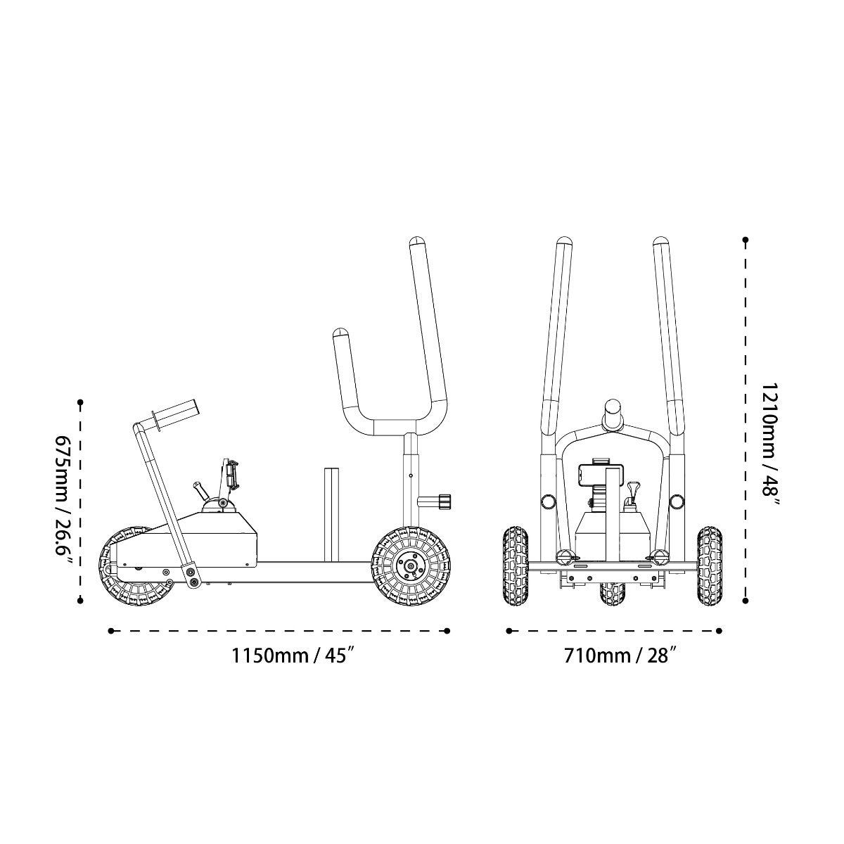 Xebex Fitness XT3 Plus V2 Sled