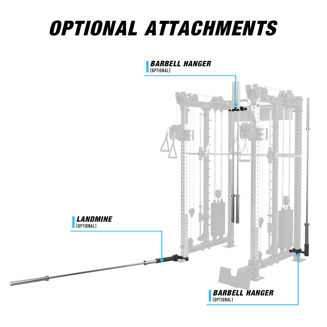 optional attachments