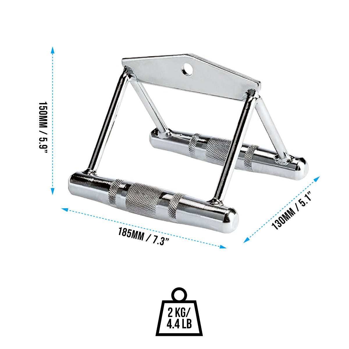 1000 Seated Row Triangle Handle