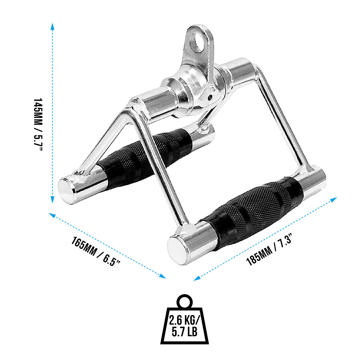 2000 Seated Row Triangle Rotating Handle