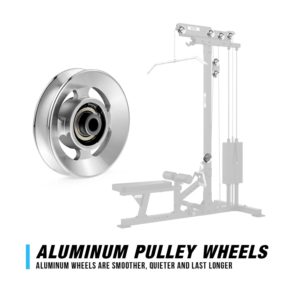 aluminum pulley wheels