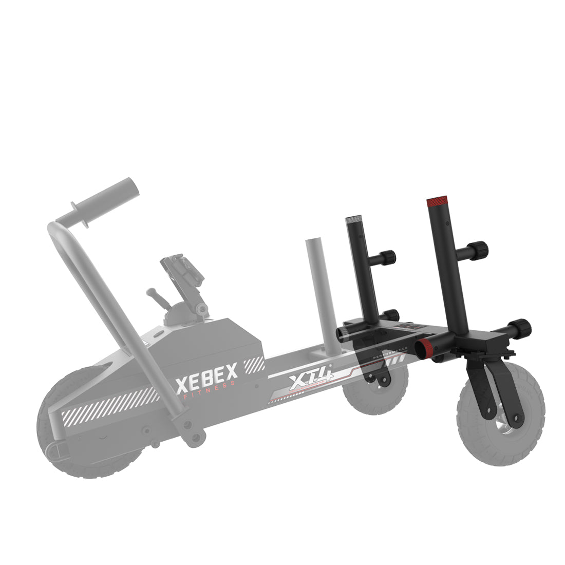 XT4 Rear Frame Set with Swivel Wheel Casters