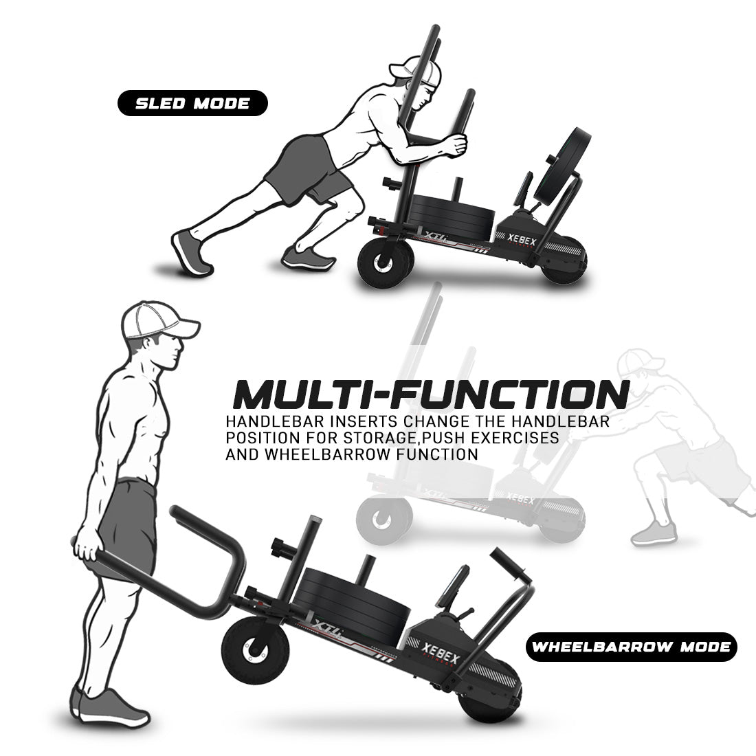 Xebex Fitness XT4 Sled