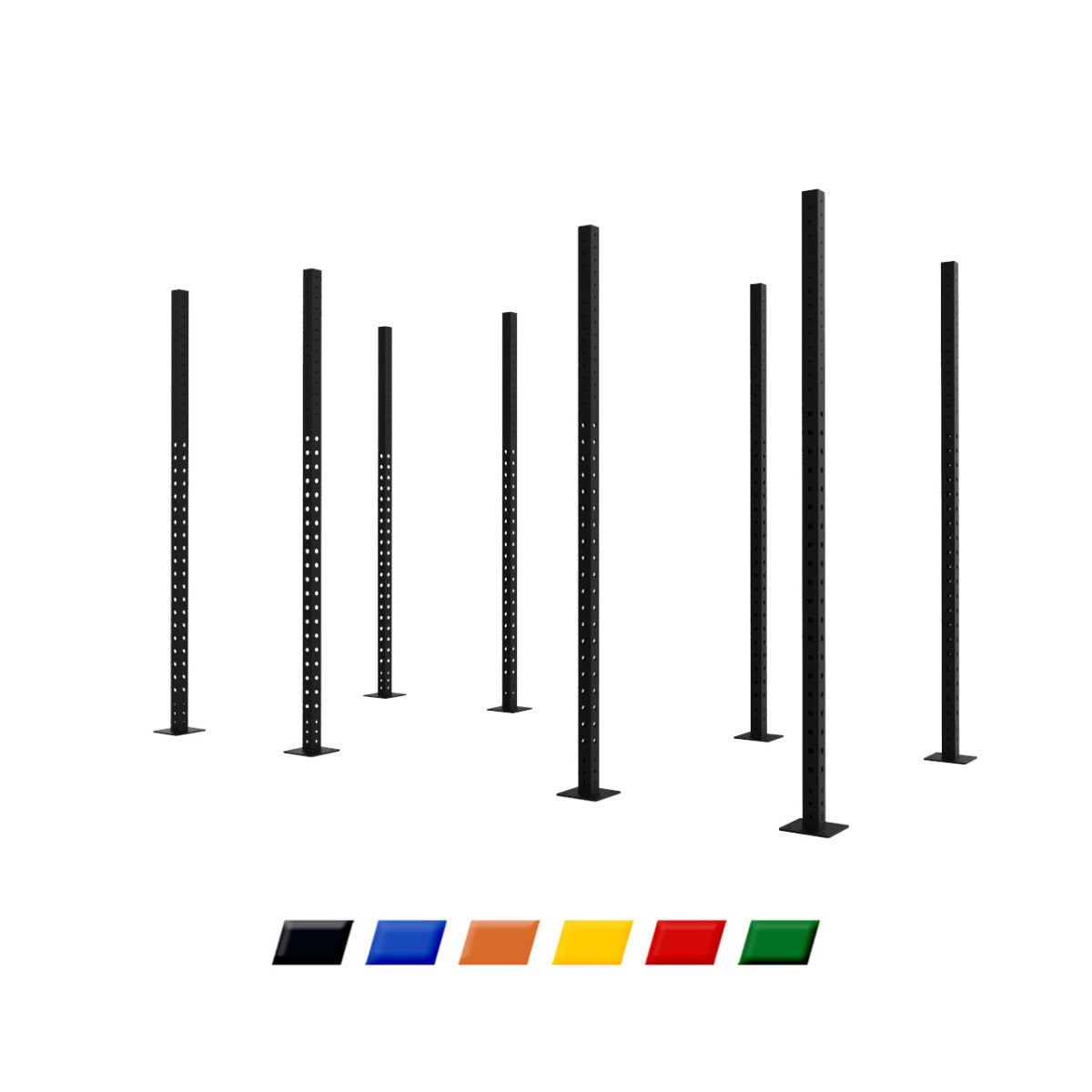 Begin with 8x 9' Builder Rig Upright Tube