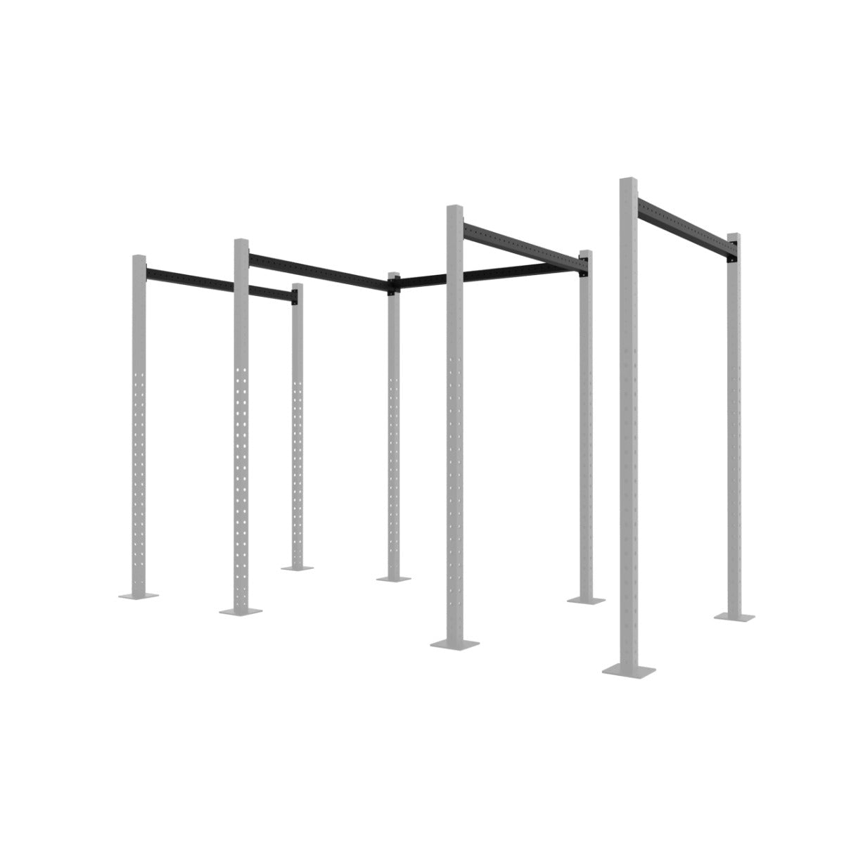 Required: 5x 6' Builder Rig Square Cross Bars at the sides of rig.