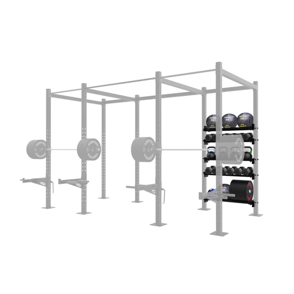 Add Shelf On Right Side(add 5 shelves or choose other options in the description to complete)