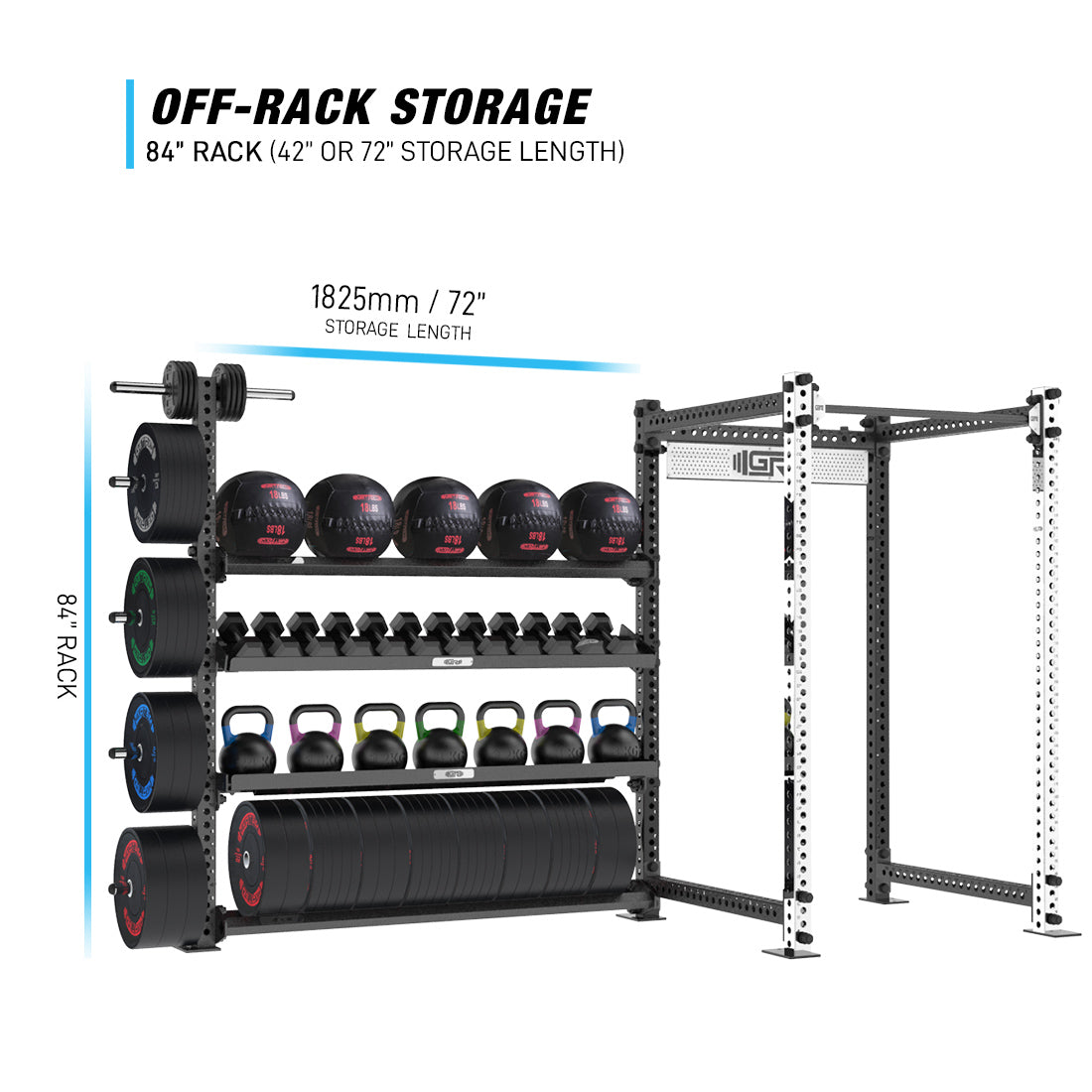 RX3 Off-Rack Storage System 42"