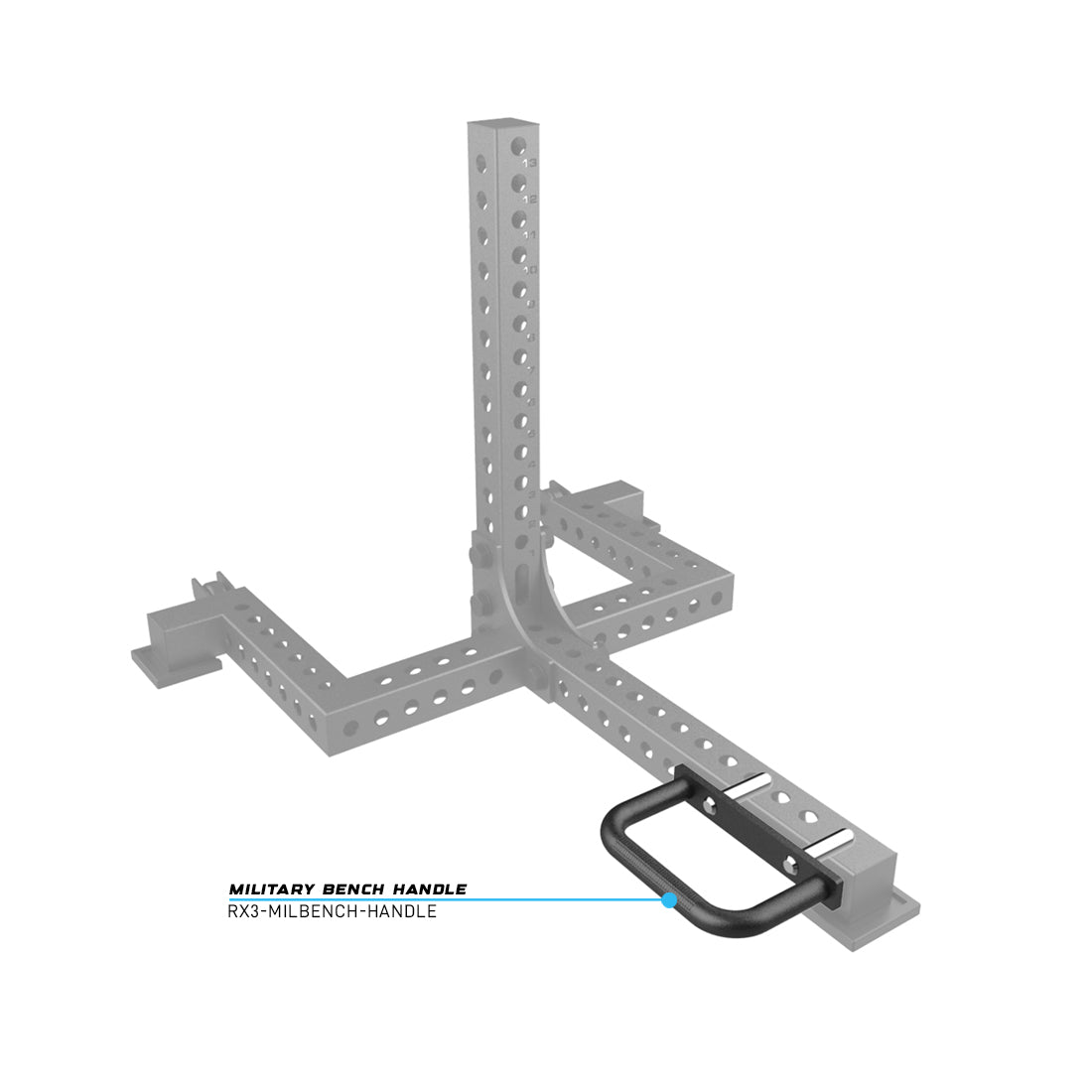 add with military bench handle