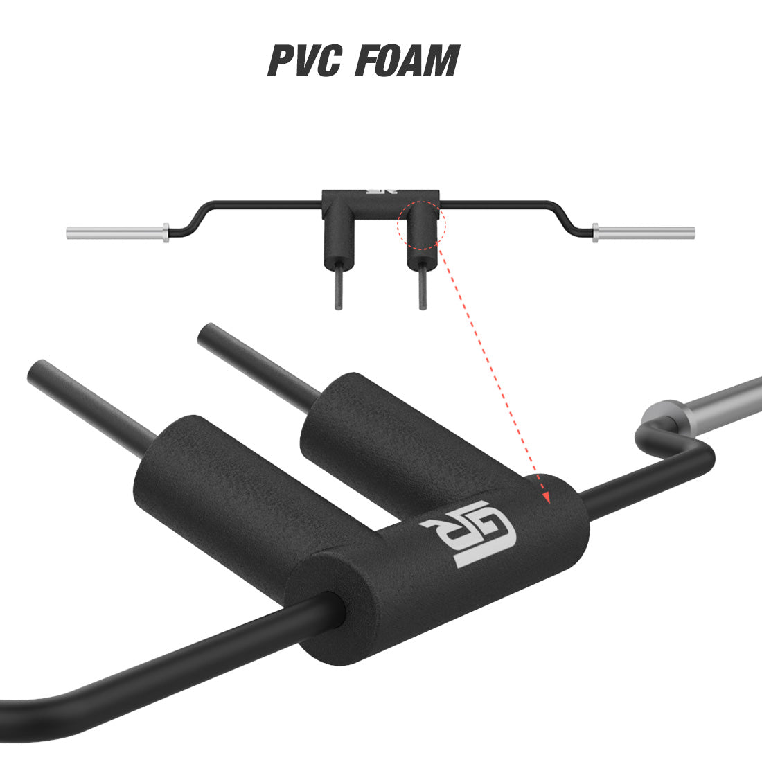 Safety Squat Bar 2000_ PVC FOAM