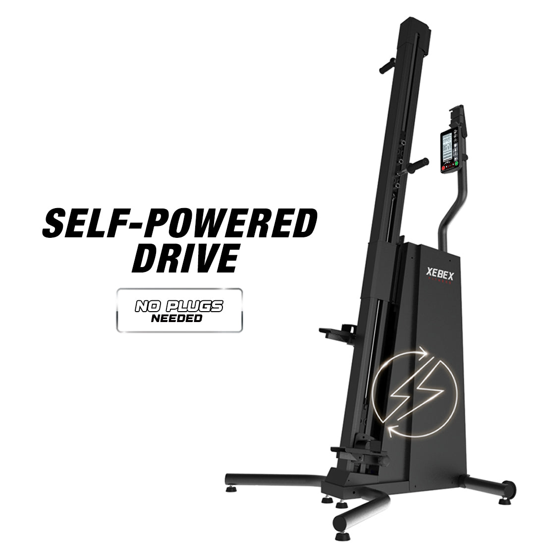 Xebex Fitness Vertical Climber 3.0 Smart Connect