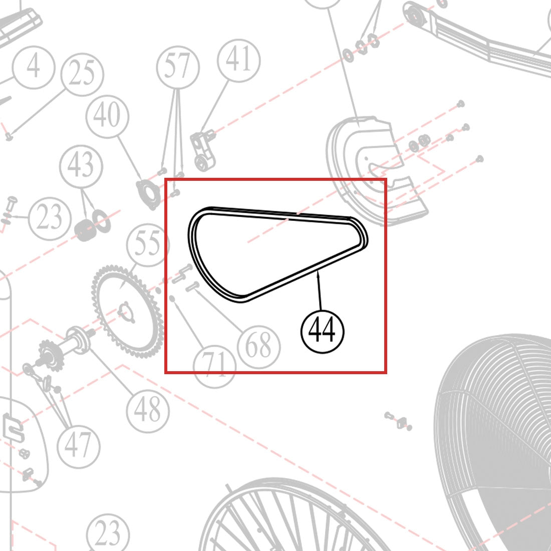 AB-1-PT-44: Left Chain