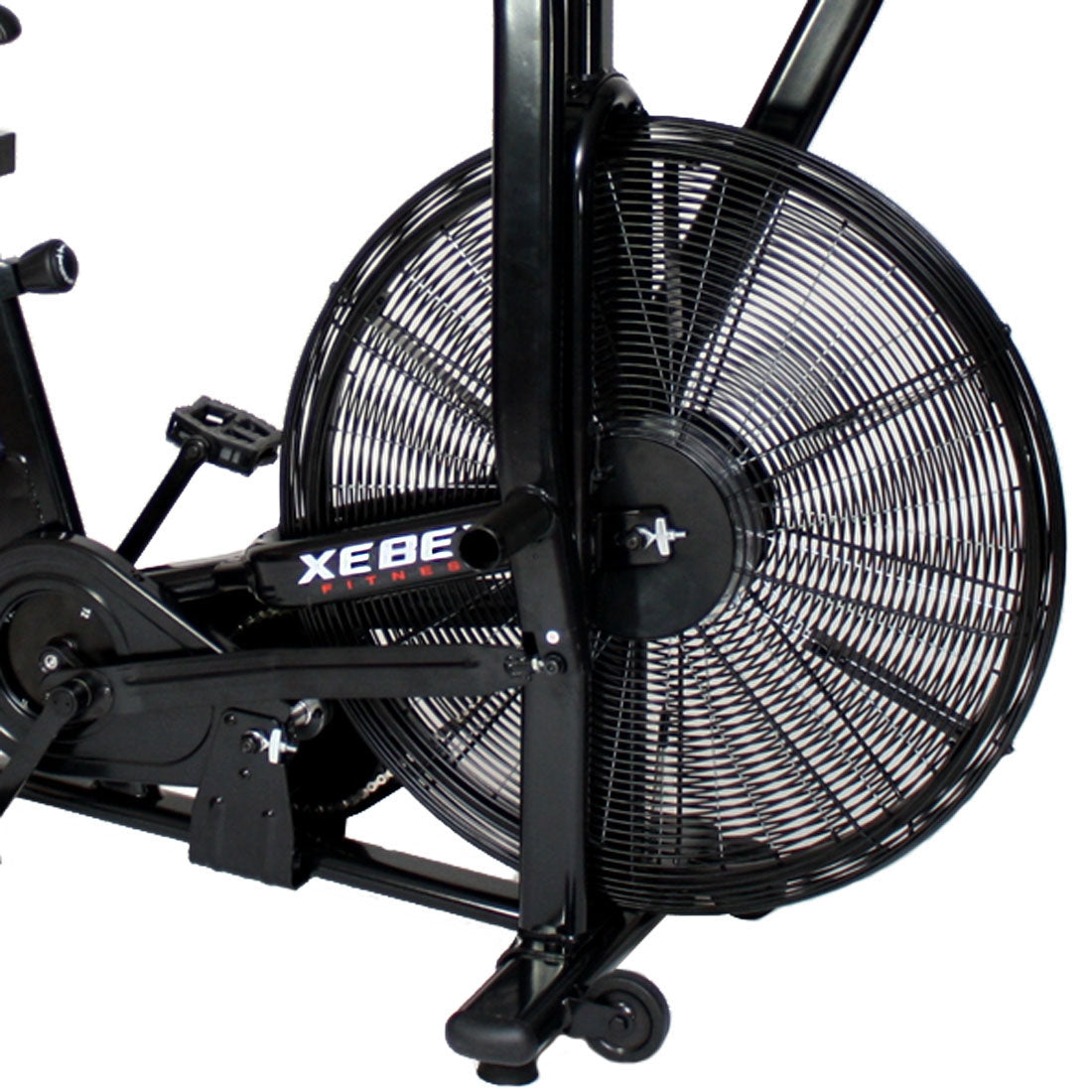 Xebex Fitness Air Bikes feature a 24" Resistance Fan