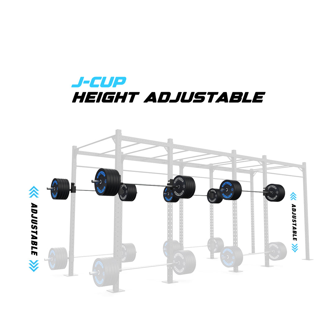 20' Freestanding Builder® Pull Up Rig J-Cup adjustability
