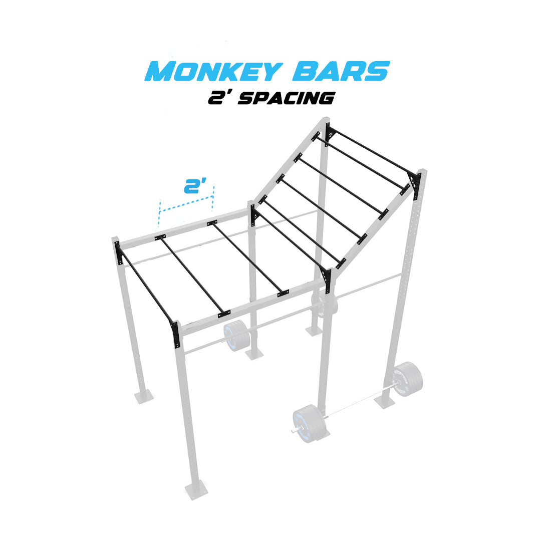 10' Freestanding Builder® Pull Up Rig 2' Spacing