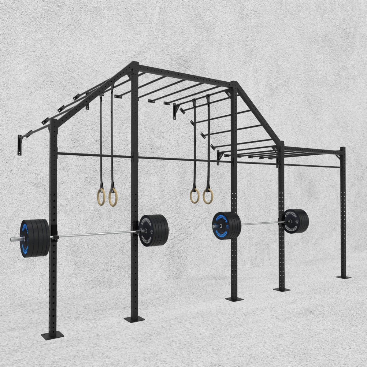 20' Wall-Mount Builder® Pull Up Rig: Advanced 3