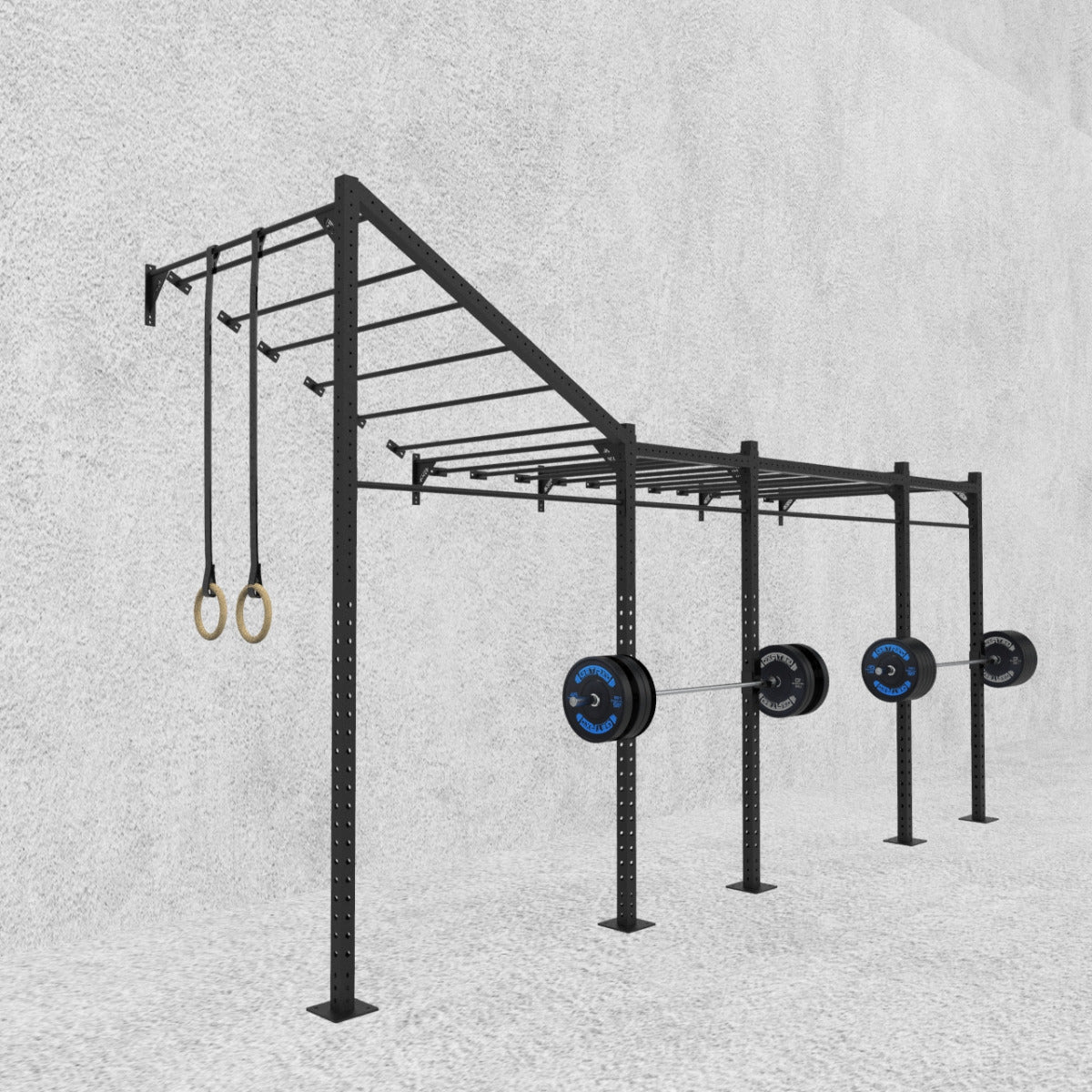 20' Wall-Mount Builder® Pull Up Rig: Advanced 4