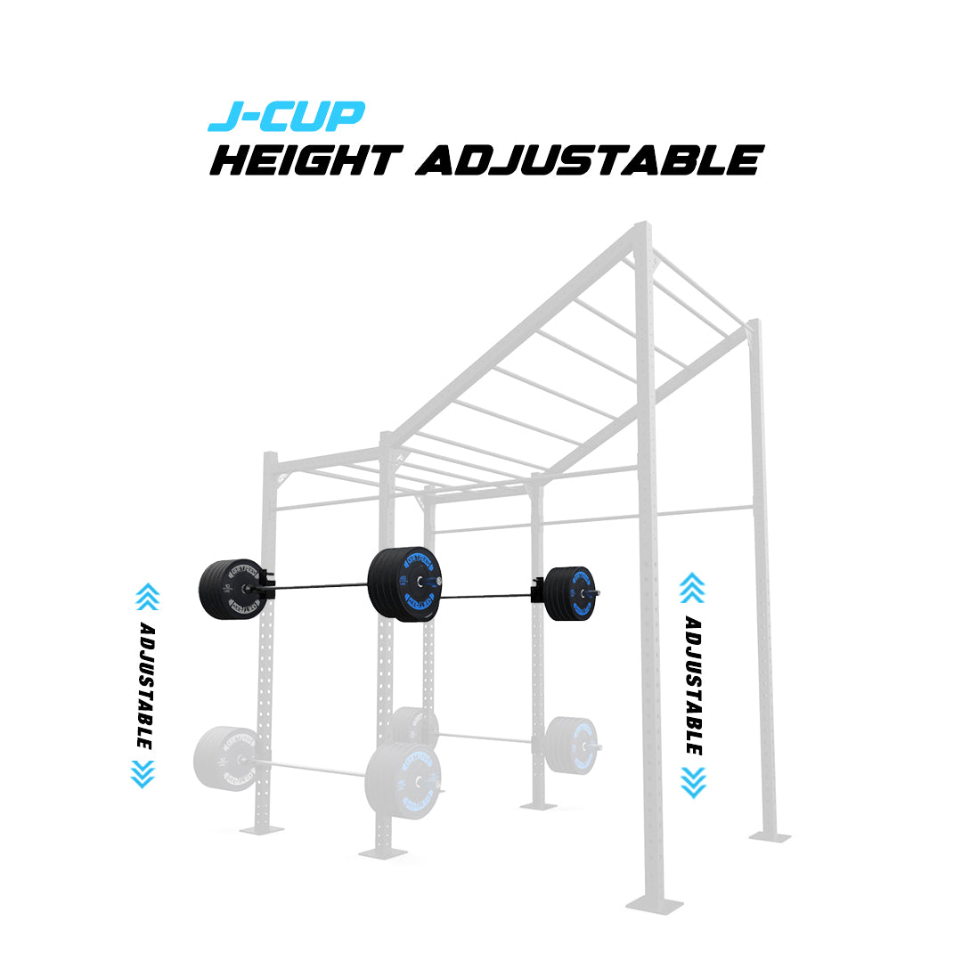 10' Freestanding Builder® Pull Up Rig J-Cup adjustability