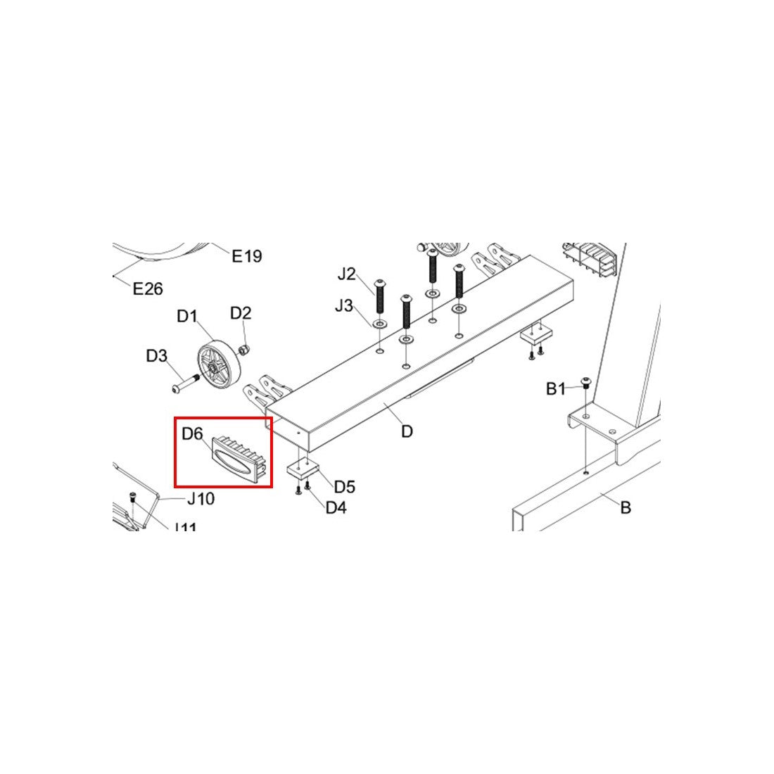 AMSB-PT-D6: Tube End Cap for AMSB