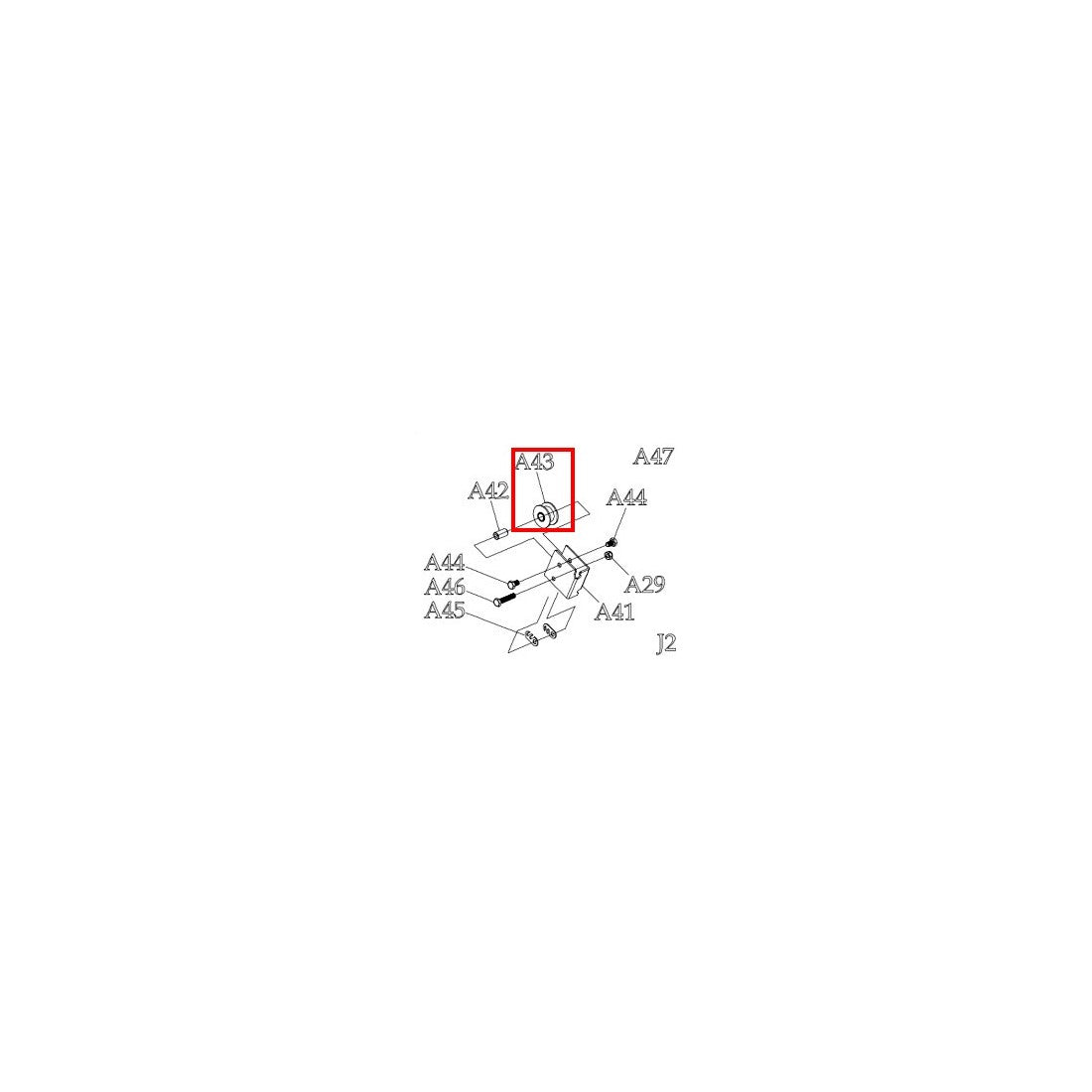 AR-2-PT-A43: Updated Chain Pulley