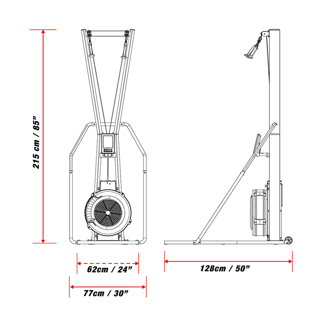 Xebex Fitness Air Ski Trainer Eco