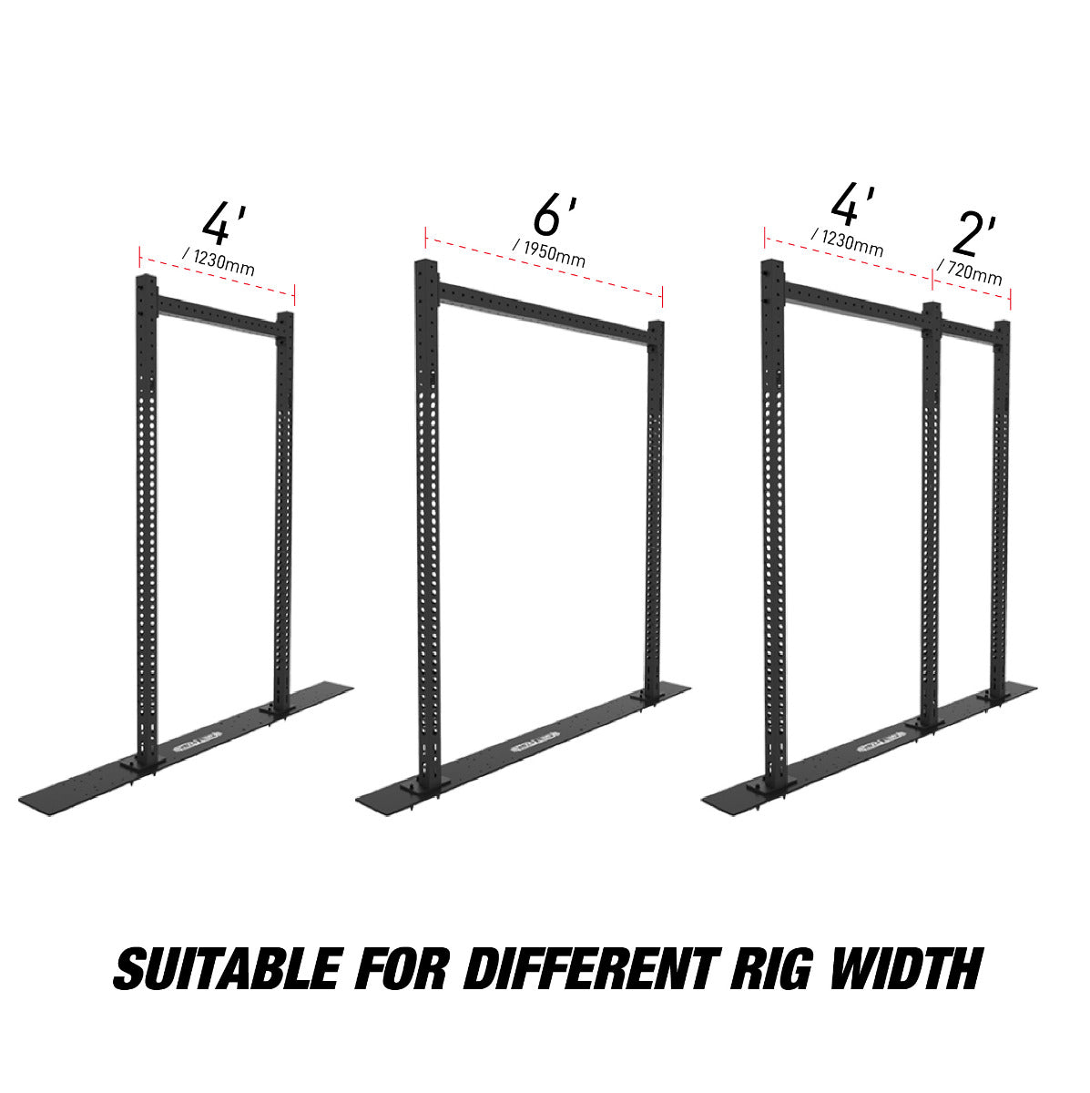Skid Plate suitable for different rig width