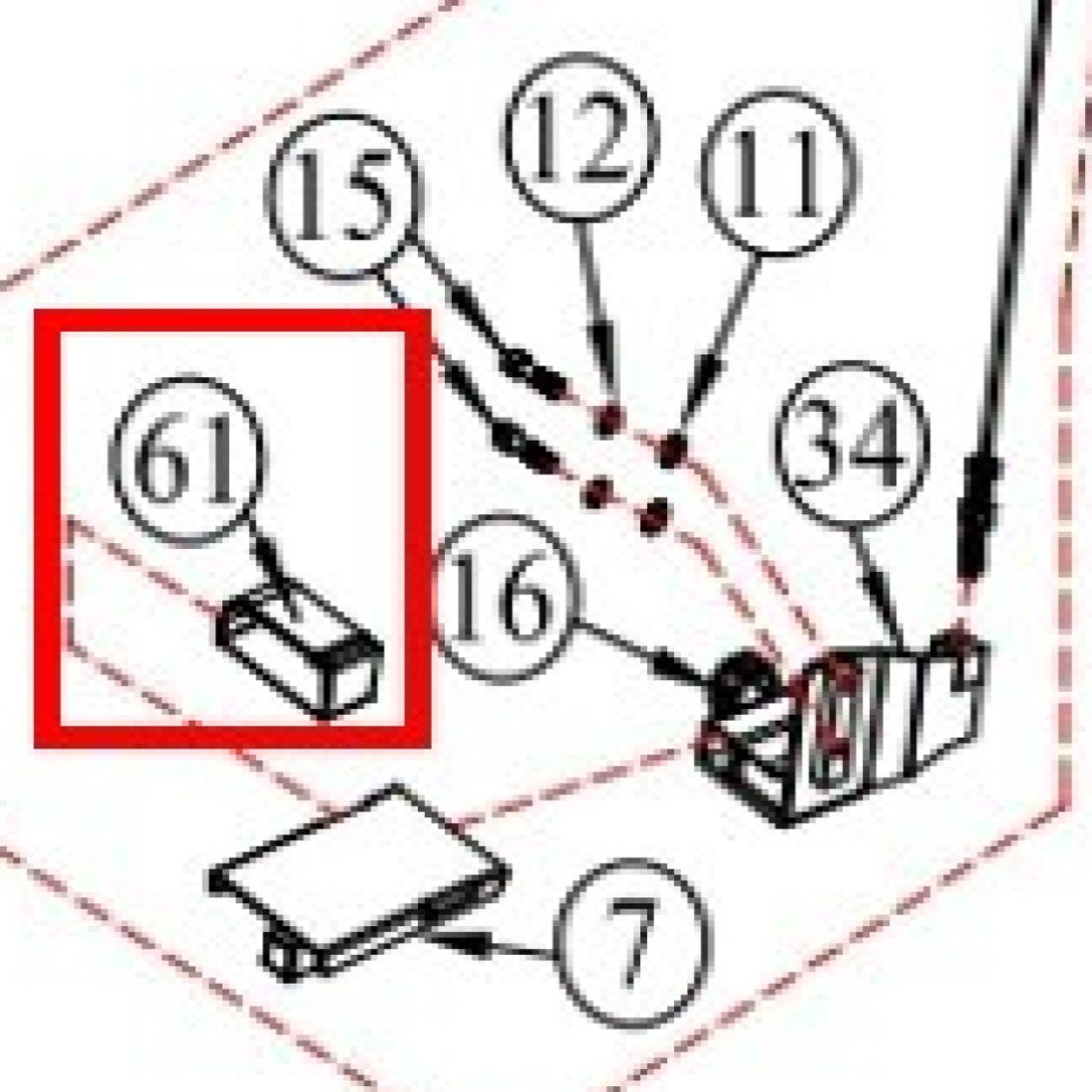 CBR-03-PT-Strap: Foot Strap