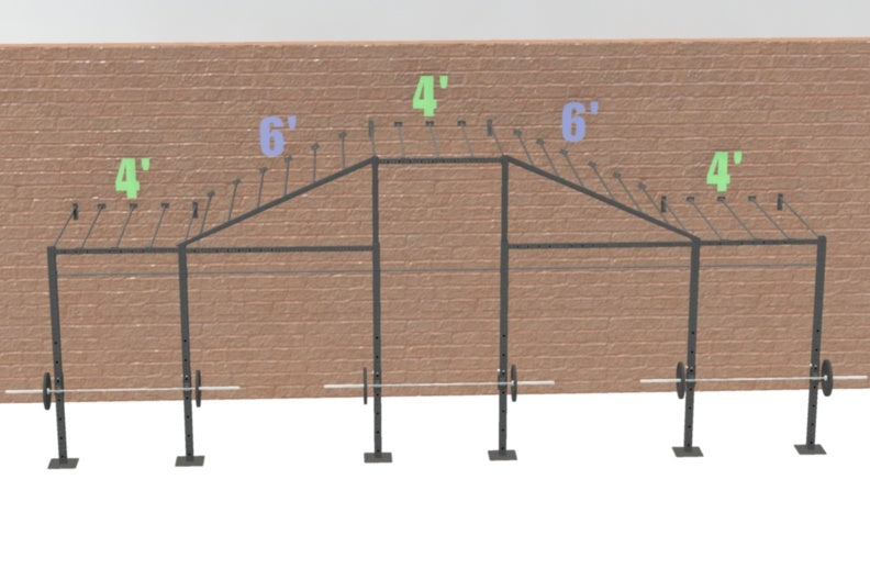 24' Wall-Mount Builder® Rig: Advanced 1