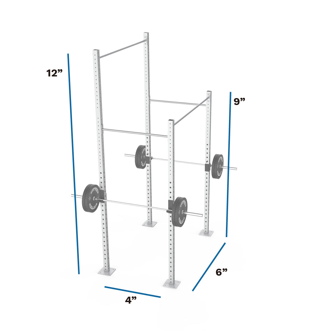 Required 4' Length x 6' Depth Section dimensions