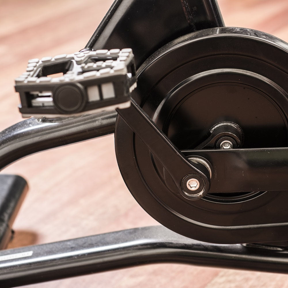 XeBeX Fitness Air Bike Rubber Coated Pedals and Durable, Heavy-Duty Cranks