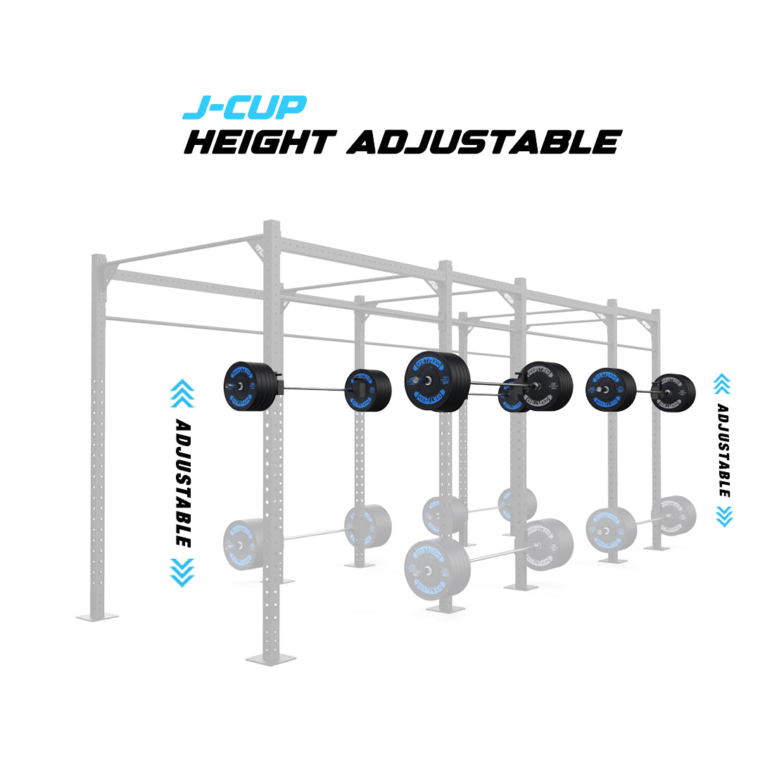 20' Freestanding Builder® Pull Up Rig J-Cup adjustability