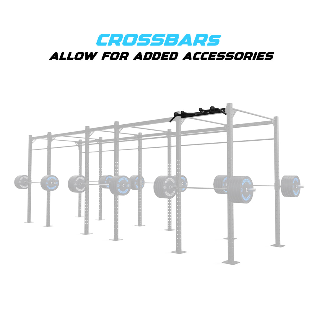 24' Freestanding Builder® Pull Up Rig Crossbar functions