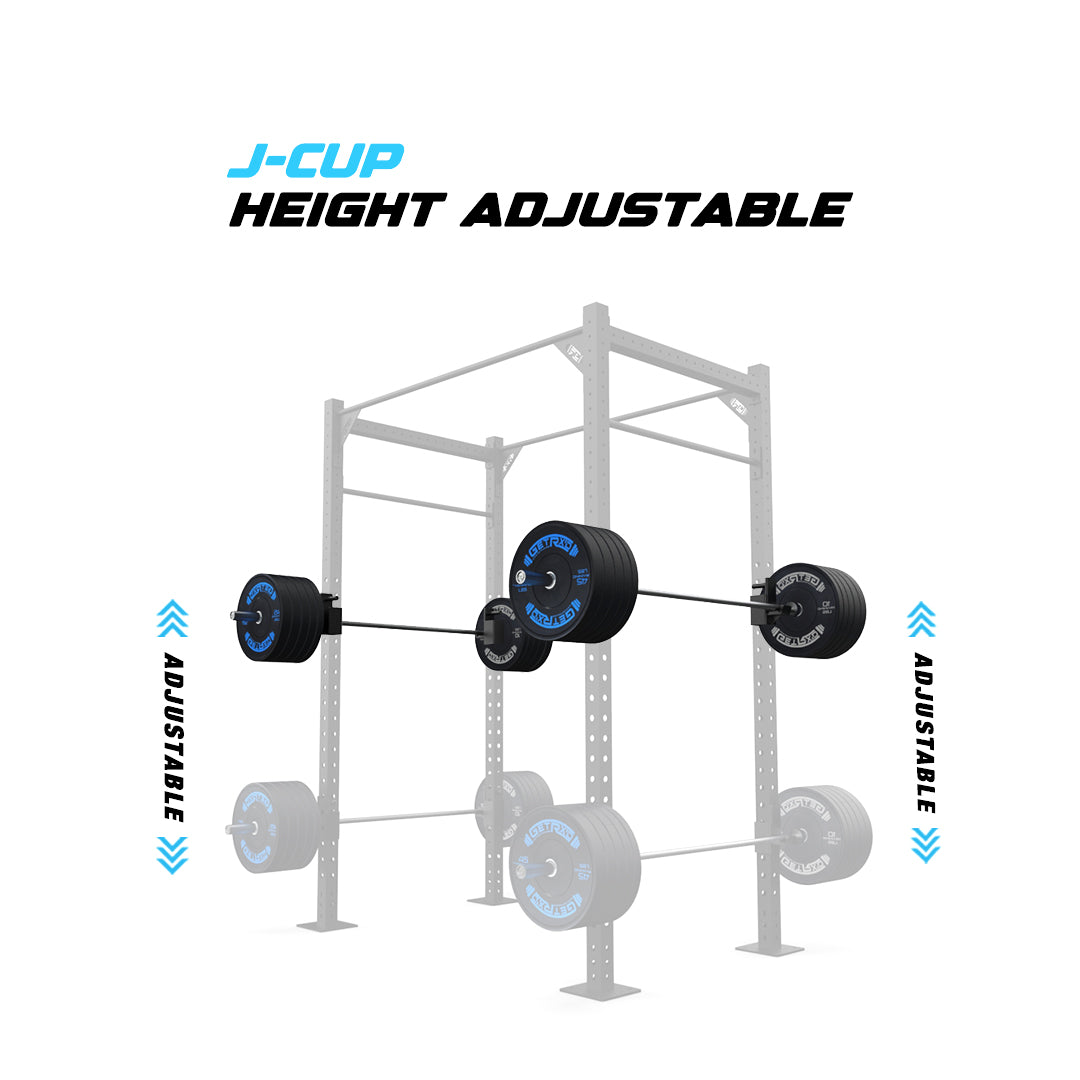 Freestanding Builder® Pull Up Rig J-Cup adjustability