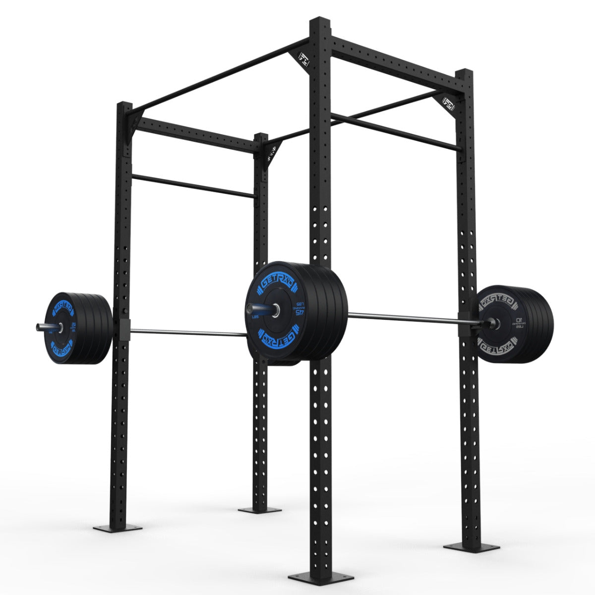 4' Freestanding Builder® Pull Up Rig: Dual-Independent Bars