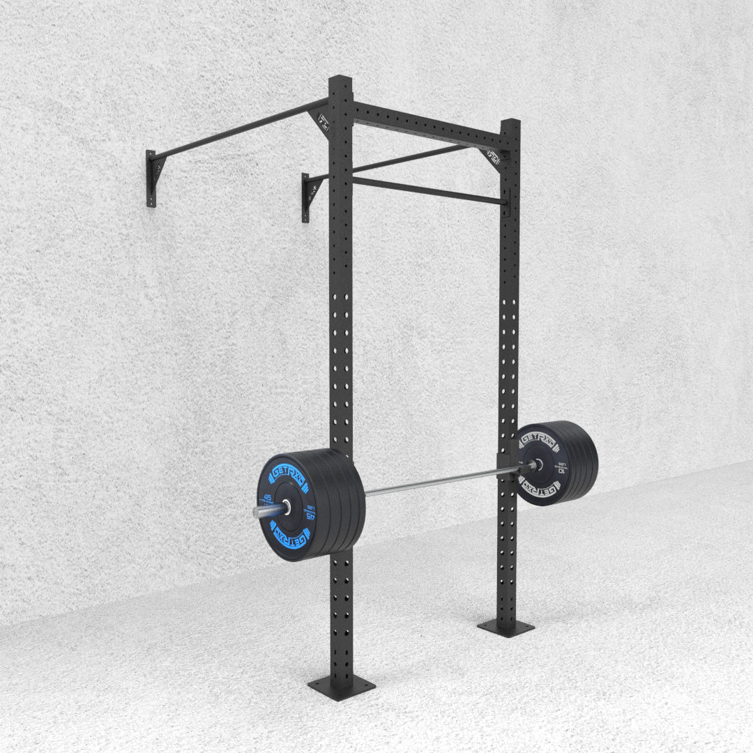 4' Wall-Mount Builder® Pull Up Rig: Dual-Independent Bars