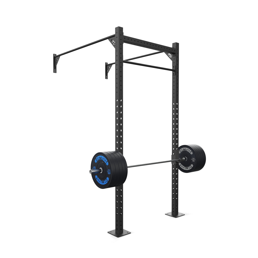 4' Wall-Mount Builder® Pull Up Rig: Dual-Independent Bars
