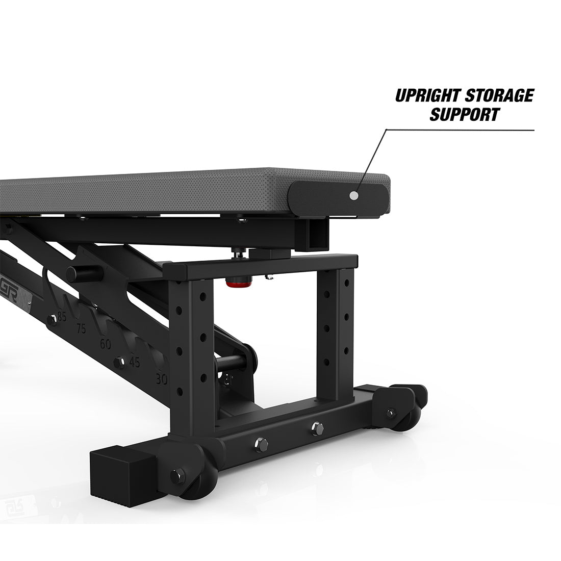 FIDAB-2 Adjustable Bench: Black