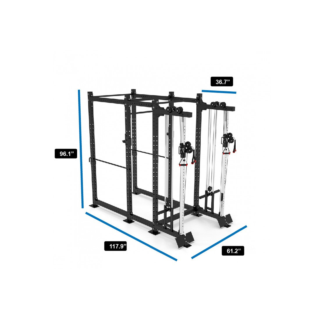 Functional Trainer Plate-Loaded Cable Tower?2000