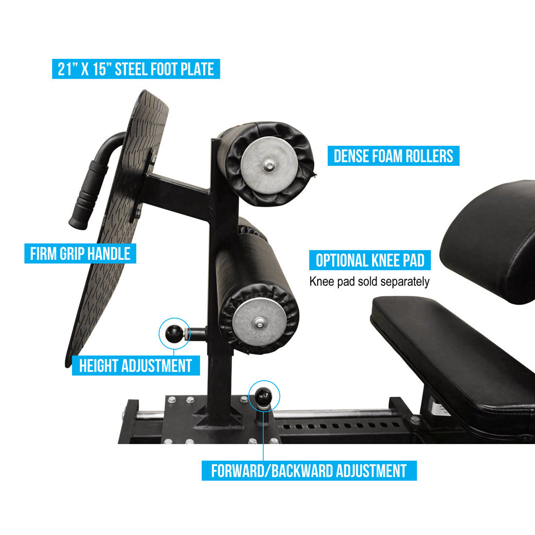 Linear Bearing GHD: Glute Ham Developer