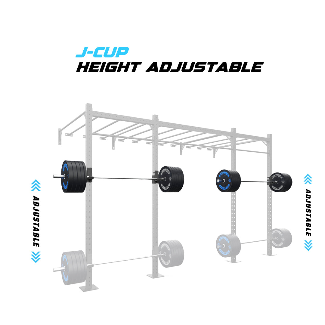14' Wall-Mount Builder® Pull Up Rig J-Cup adjustability