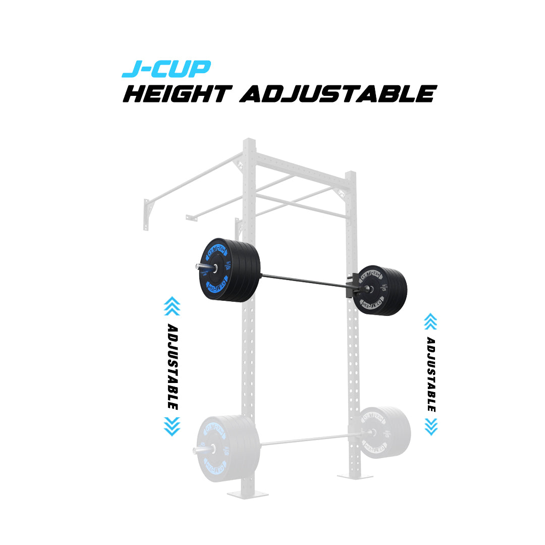 4' Wall-Mount Builder® Pull Up Rig J-Cup adjustability