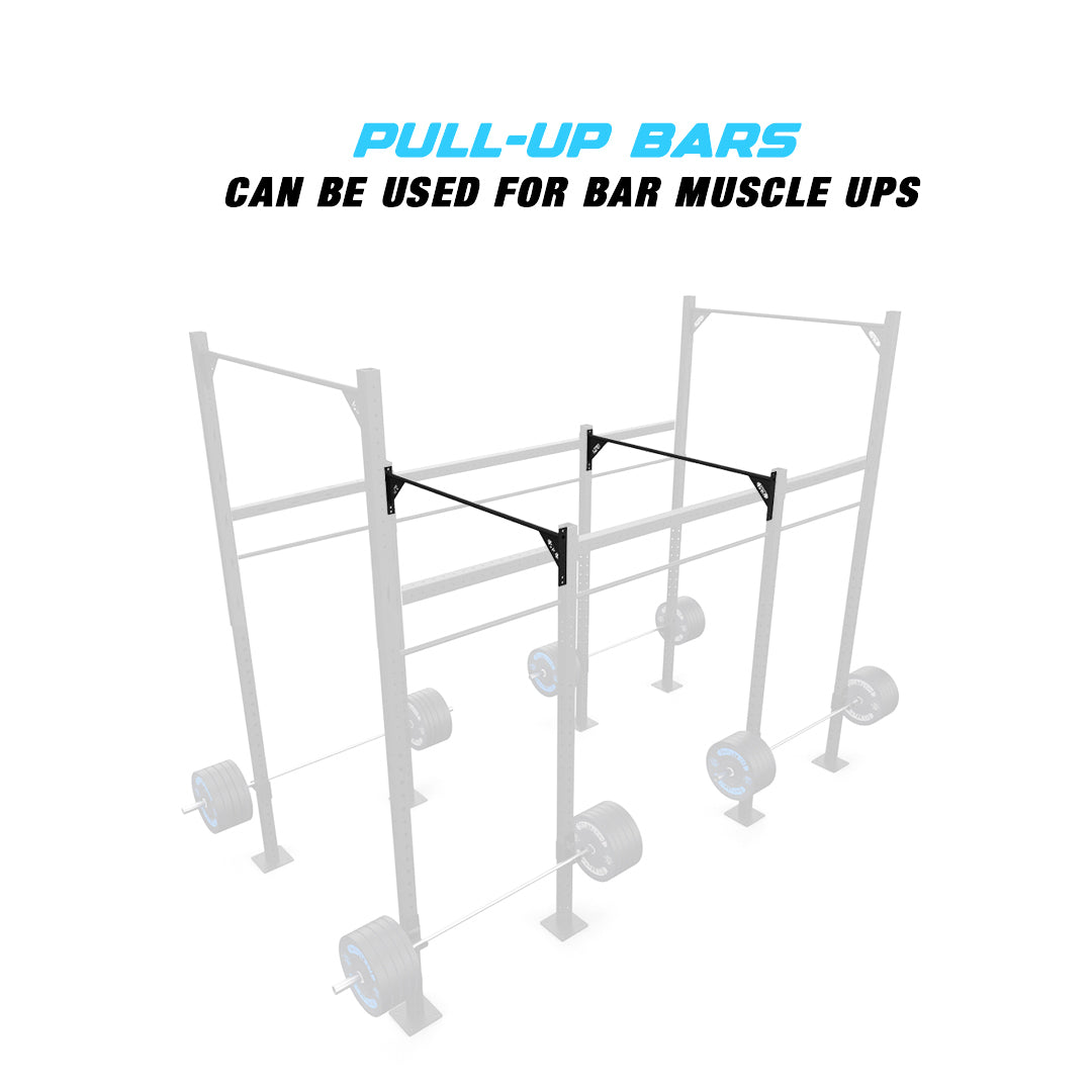 14' Freestanding Builder® Pull Up Rig Pull up Bar functions