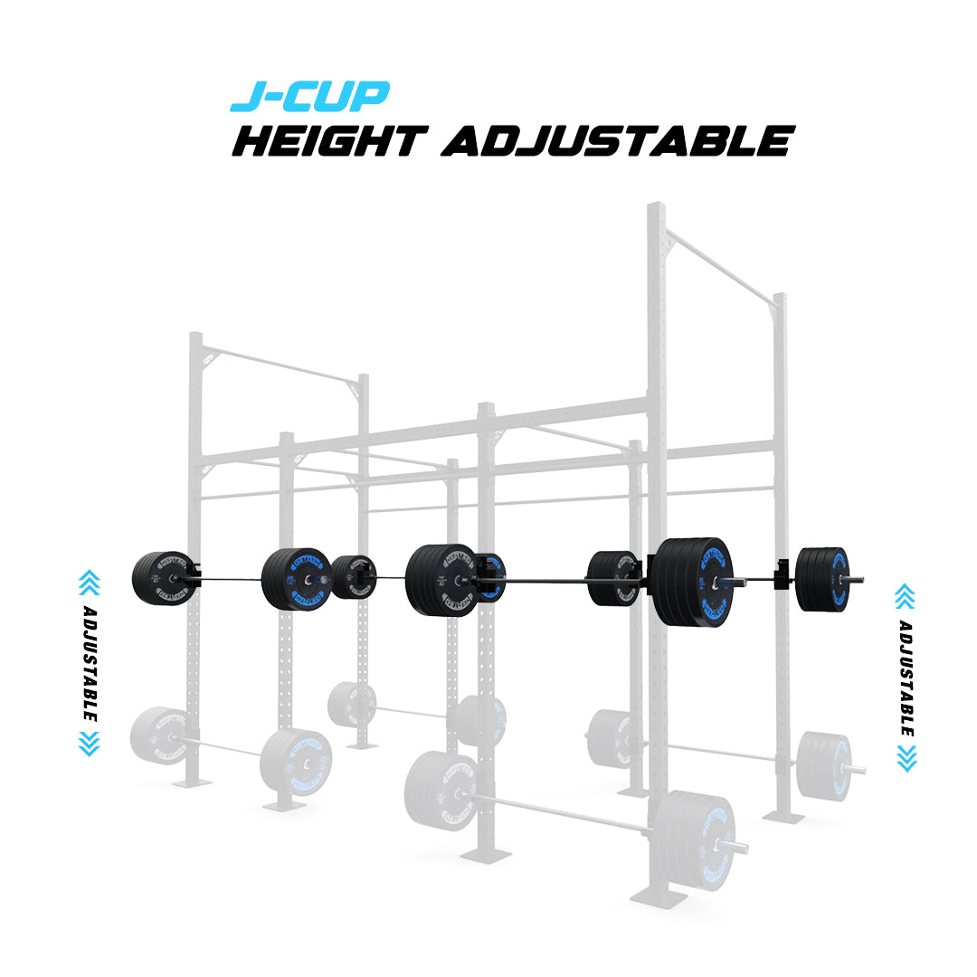 14' Freestanding Builder® Pull Up Rig J-Cup adjustability