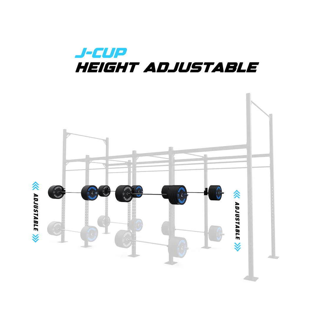 20' Freestanding Builder® Pull Up Rig J-Cup adjustability