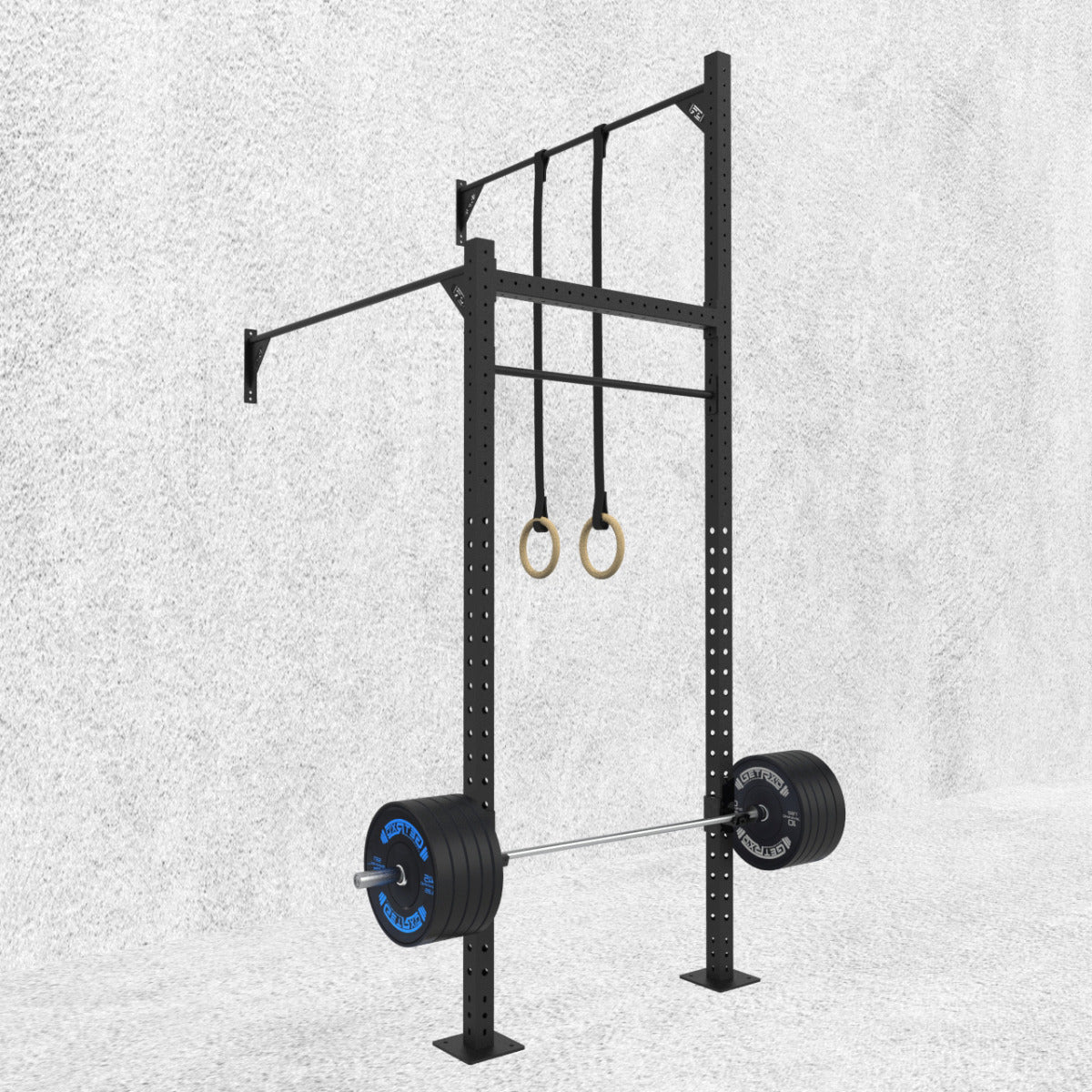4' Wall-Mount Builder® Pull Up Rig: Intermediate 3
