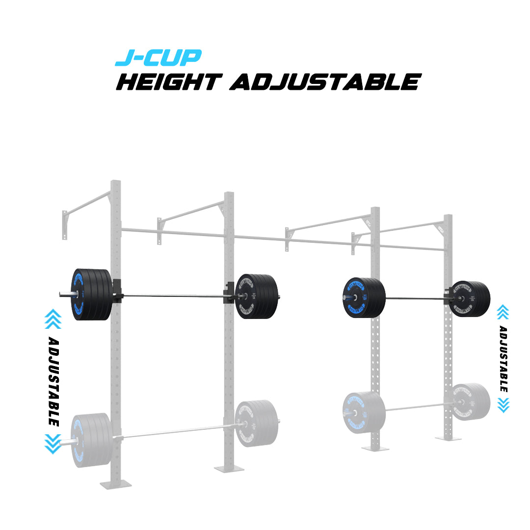 14' Wall-Mount Builder® Rig: Single Bars