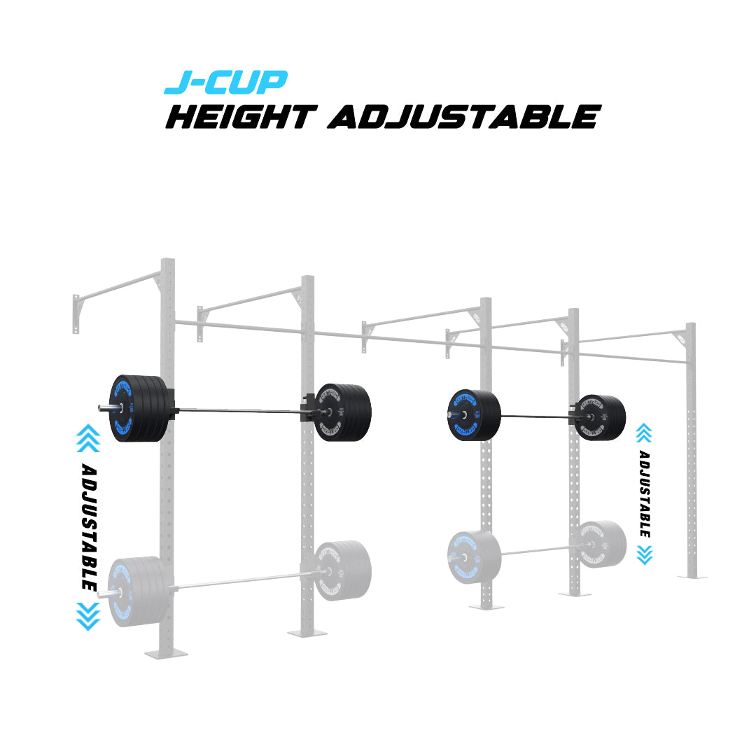 20' Wall-Mount Builder® Rig: Single Bars